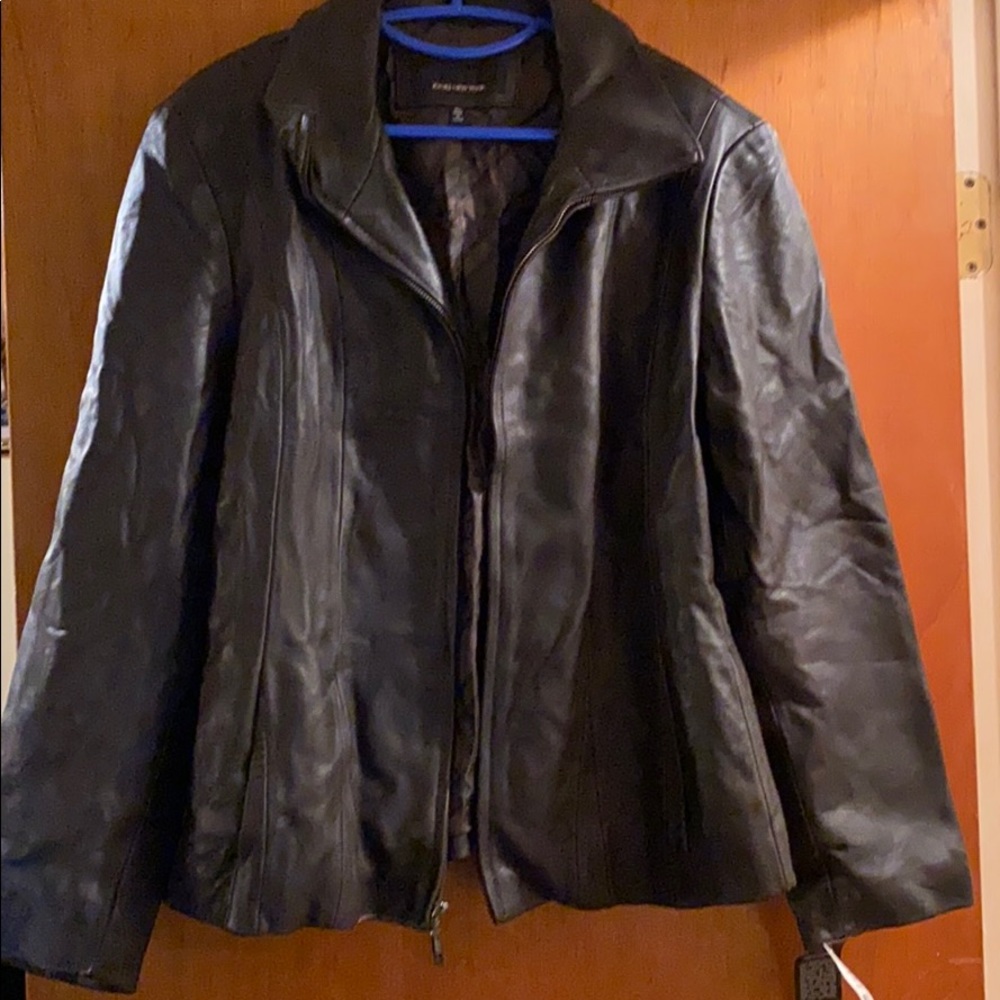 Leather jacket